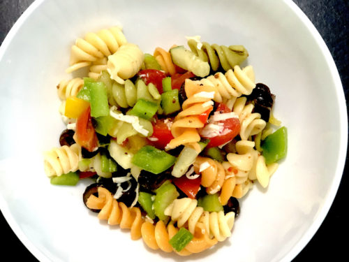 Simple Pasta Salad Side Dish Herding Cats Here